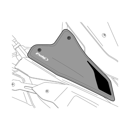 Puig Kit Deflectors Sup. BMW BMW R1300GS 23'- (Black)