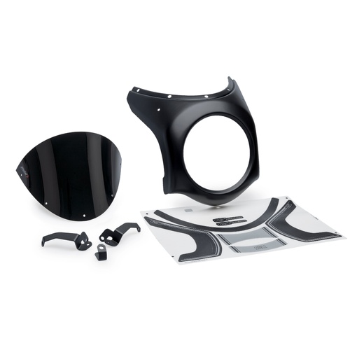 Puig Windshield Retro Black Honda CB650R Neo (Black)