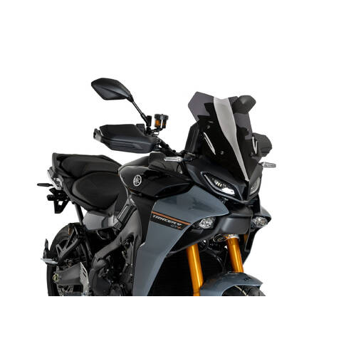 Puig Sport Screen To Suit Yamaha Tracer 9 (2023 - Onwards) - Dark Smoke