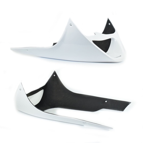 Pyramid Belly Pan | Gloss White | Yamaha FJ 1100 1984>1985