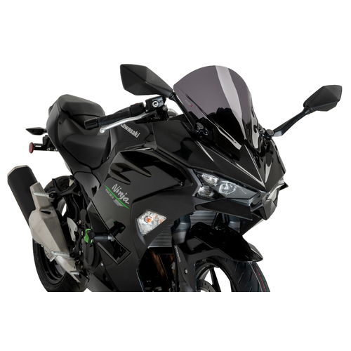 Puig Z-Racing Screen To Suit Kawasaki Ninja 500 (2024 - Onwards) - Dark Smoke