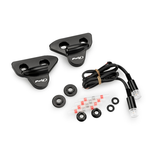 Puig Rearview Mirrors Caps + Turn Lights Tab Yamaha YZF