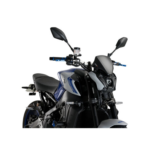 Puig New Generation Sport Plus Screen To Suit Yamaha MT-09/SP (2024 - Onwards) - Black