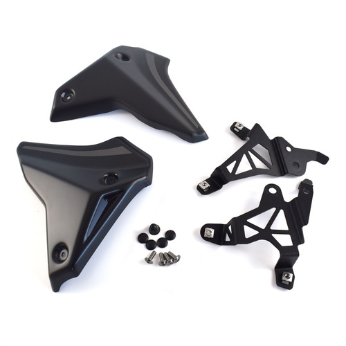 Pyramid Front Infill Panels | Tech Black | Yamaha MT-09 2021>Current