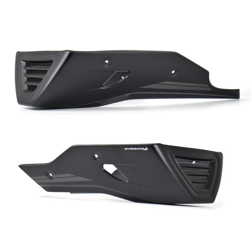 Pyramid Belly Pan | Tech Black Colours | Yamaha MT-10 2016>Current