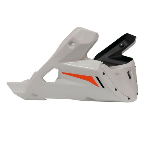 Pyramid Belly Pan | Silky White | Yamaha XSR 900 2022>Current