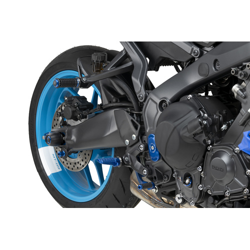 Puig Adjustable Brake Foot Pedal Yamaha MT-09 24' C/Blu