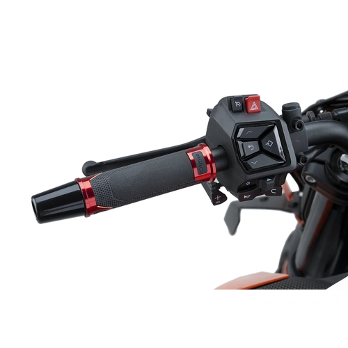 Puig GRIPS BY PAIR PUIG HI-TECH REVVING 119MM (Red)