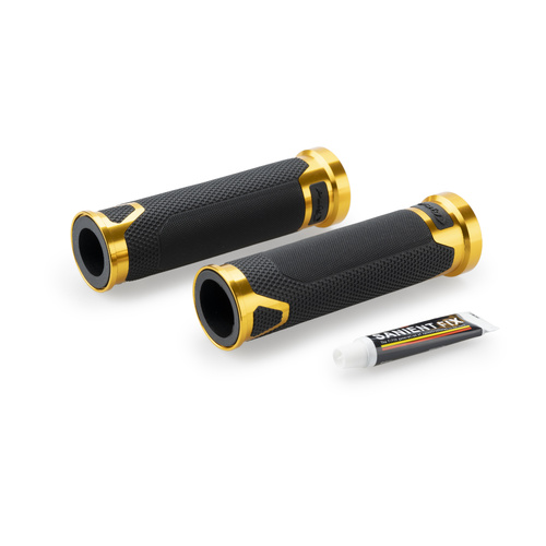 Puig GRIPS BY PAIR PUIG HI-TECH REVVING 123MM (Gold)