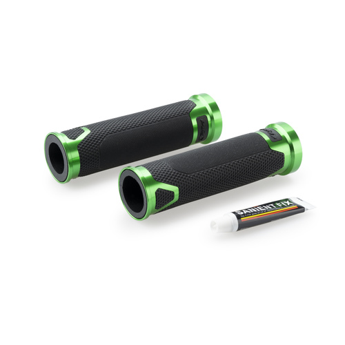 Puig GRIPS BY PAIR PUIG HI-TECH REVVING 123MM (Green)