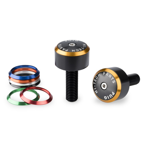 Puig BALANCE BAR ENDS W/RING BMW S1000R (Black)