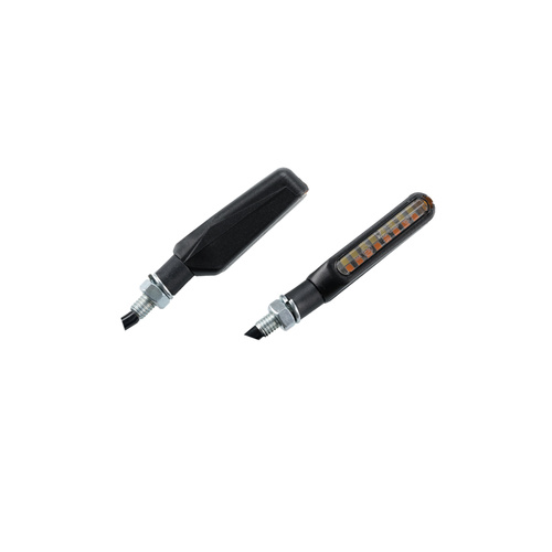 Puig TURN LIGHT BY PAIR FRONT MOD. PIN 2.0 (Black)