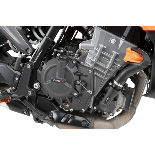 Puig KIT 3 CAPS ENGINE COVER KTM 990 DUKE 24'-25 C/BLAC