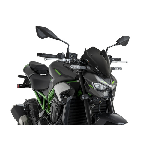 Puig New Generation Sport Screen To Suit KAWASAKI Z900 25' C/BLAC