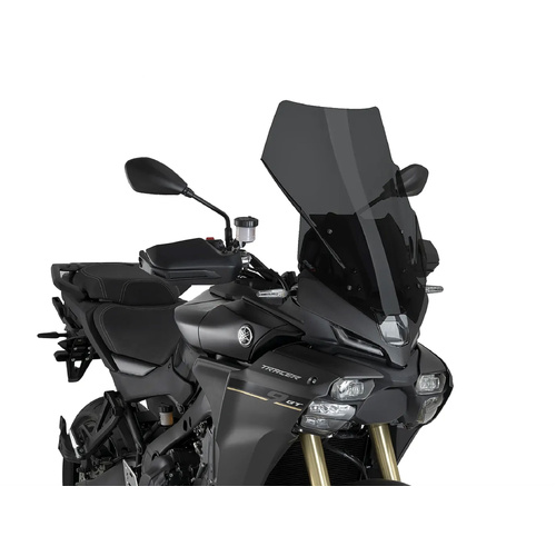 Puig Touring Screen To Suit Yamaha Tracer 9 (2025 - Onwards) - Dark Smoke