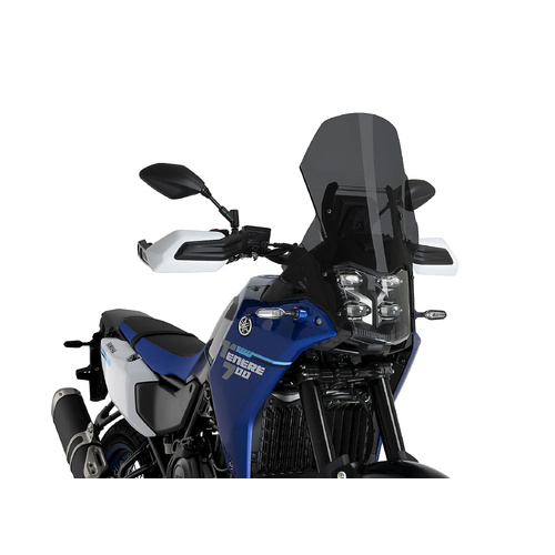 Puig Touring Screen To Suit Yamaha Tenere 700 (2025 - Onwards) - Dark Smoke