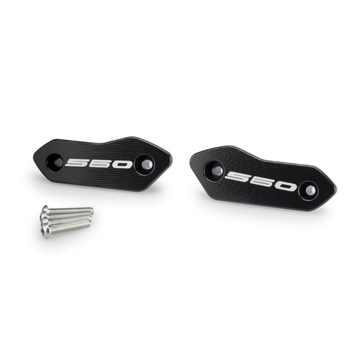 Puig REARVIEW MIRROR CAPS YAMAHA T-MAX 560 25' (Black)