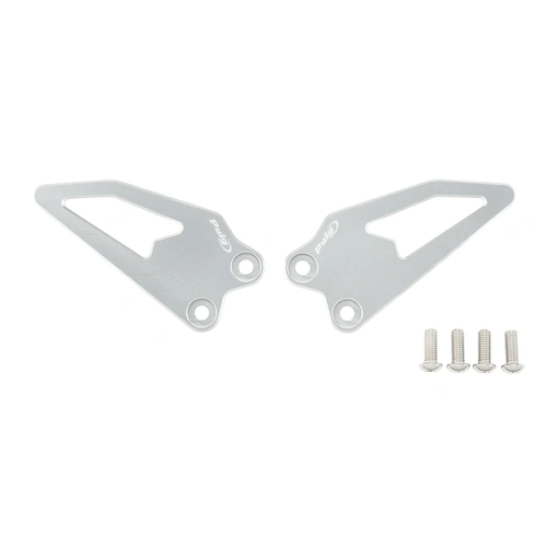 Puig HEEL PLATES YAMAHA R9 25' C/SILVER