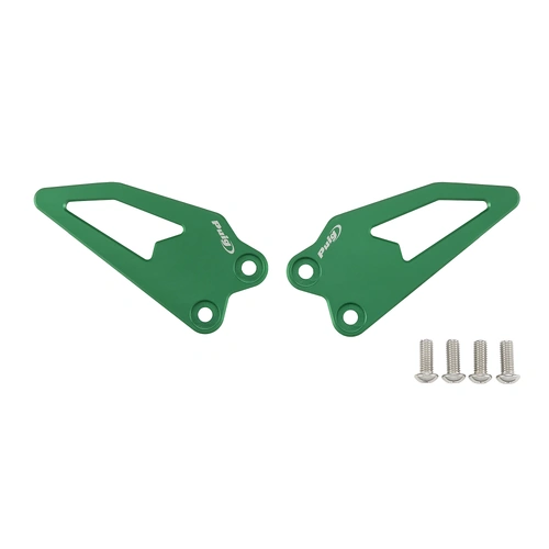 Puig HEEL PLATES YAMAHA R9 25' C/GREEN