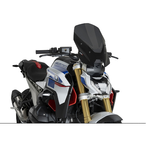 Puig New Generation Touring Screen To Suit BMW R 1300 R Models (2025 - Onwards) - Dark Smoke