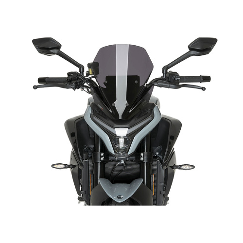 Puig New Generation Sport Screen To Suit CF Moto 675NK (2025 - Onwards) - Dark Smoke