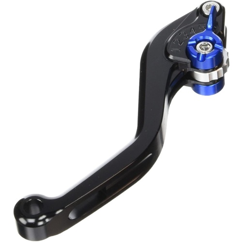 Puig Short 3.0 Clutch Lever (Black with Blue Adjuster)