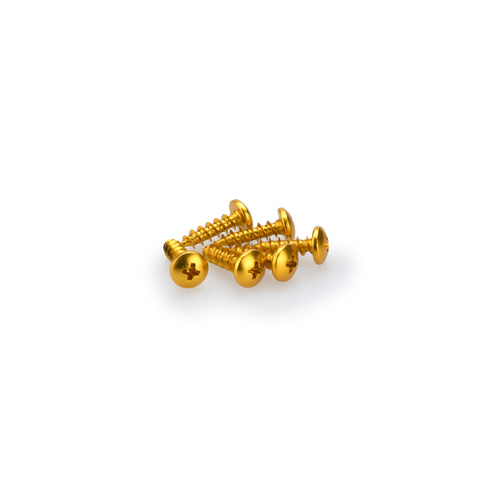 Puig Kit Screws Domed M6X20mm. (Gold)