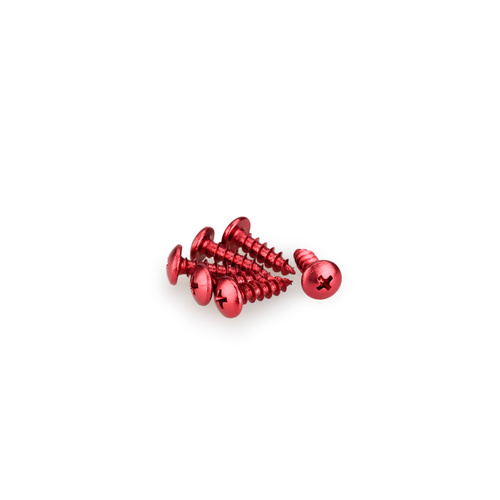 Puig Kit Screws Domed M6X20mm. (Red)