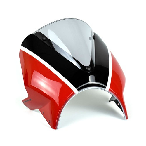 Pyramid Fly Screen | Ravishing Red Scheme | Royal Enfield Interceptor 650 2018>Current