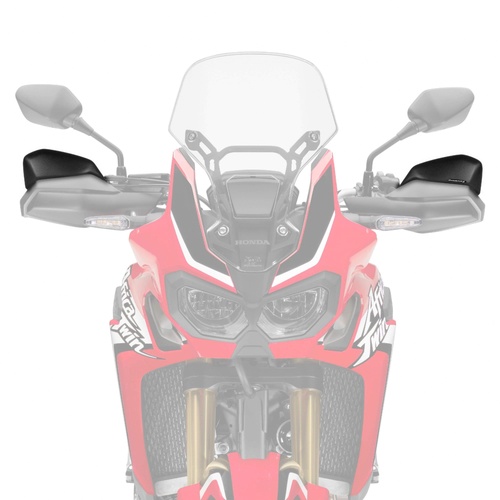 Pyramid Handguard Extensions | Matte Black | Honda CRF 1000 L Africa Twin 2016>2019