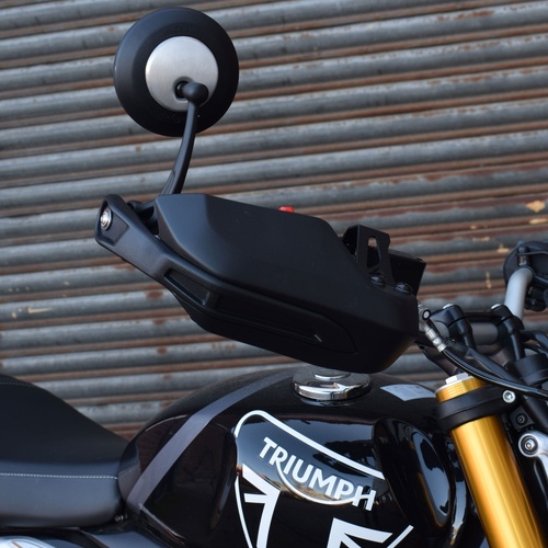 Pyramid Handguards | Matte Black | Triumph Speed 400 2024>Current