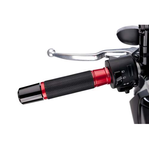 Puig Grips By Pair Puig Hi-Tech Ascent 123Mm C/Red