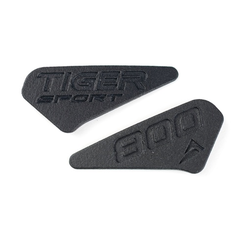 Pyramid Fairing Emblems | Matte Black | Triumph Tiger Sport 800 2025>Current