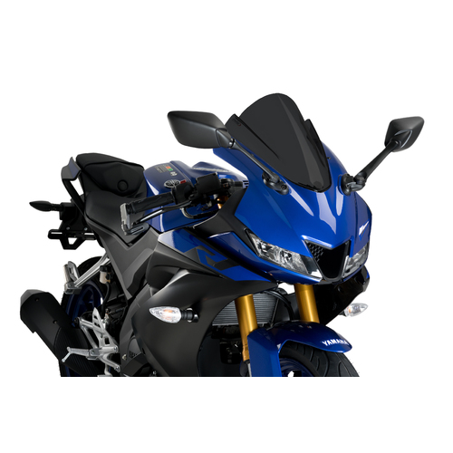 Puig Z-Racing Screen Yamaha YZF-R125 19'- (Dark Smoke)