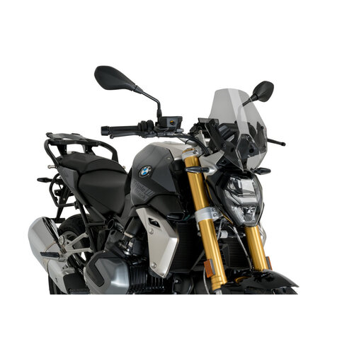 Puig New Generation Sport Screen To Suit BMW R 1250 R (2018 - Onwards) - Smoke