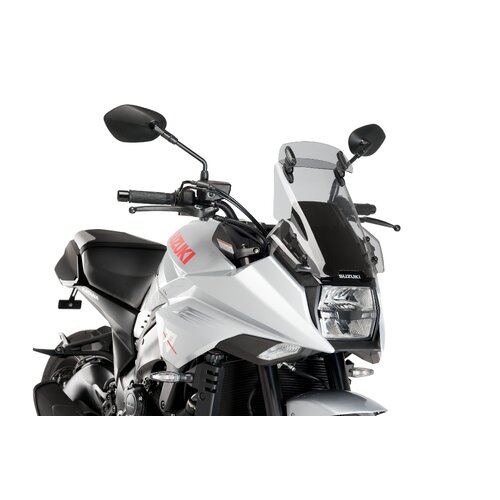 Puig Touring Screen W/Visor Suzuki Katana 19' (Smoke)
