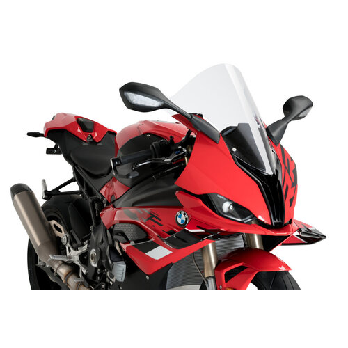 Puig R-Racer Screen To Suit BMW M 1000 RR / S 1000 RR (2019 - Onwards) - Clear