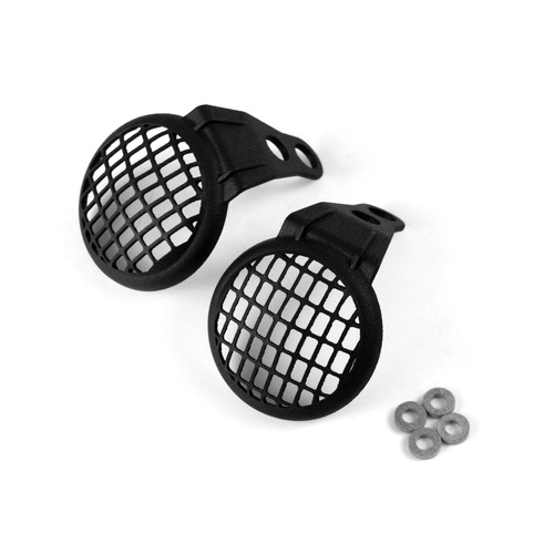 Pyramid Auxiliary Headlight Guards | Matte Black | Triumph Tiger Sport 660 2022>Current