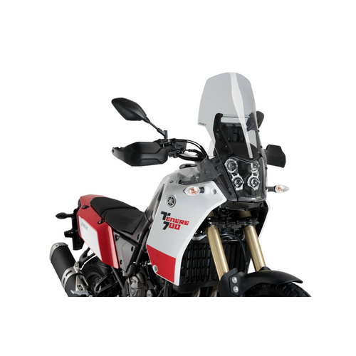 Puig Touring Screen To Suit Yamaha Tenere 700/Rally Edition 2019 - Onwards (Light Smoke)