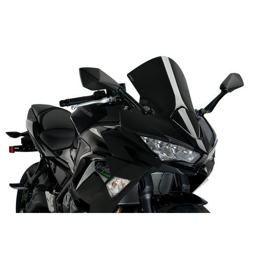 Puig R-Racer Screen Kawasaki Ninja 650 20' (Black)
