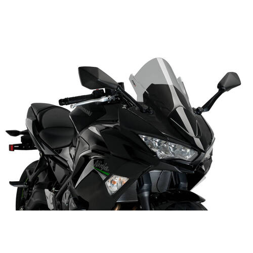 Puig Z-Racing Screen To Suit Kawasaki Ninja 650 2020 - Onwards (Light Smoke)