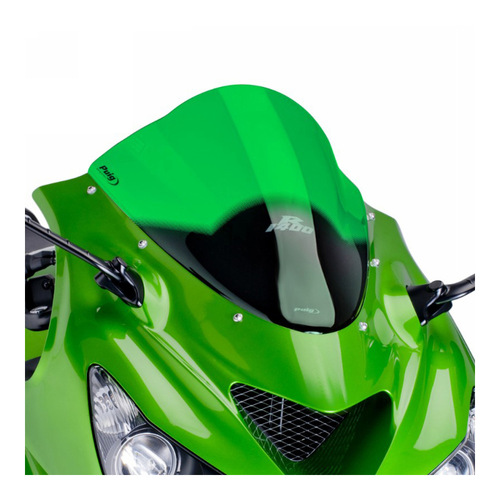 Puig Racing Screen To Suit Kawasaki ZZR1400 (2006 - 2020) - Green