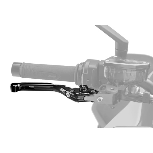 Puig 4.0 Short Brake Lever (Black Lever, Purple Adjuster)