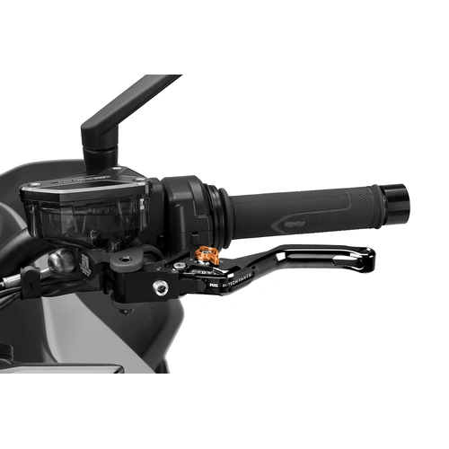 Puig Short Clutch Lever 4.0 (Black) Selector: ORANGE