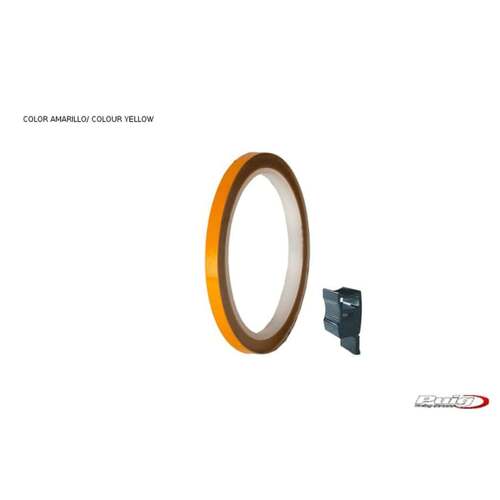 Puig Universal Wheel Rim Strips (Gold) With Applicator