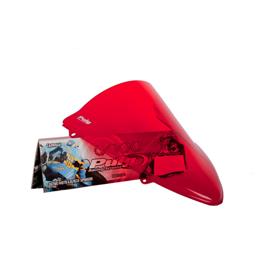 Puig Racing Screen Kawasaki Ninja 250R 08-12 (Red)