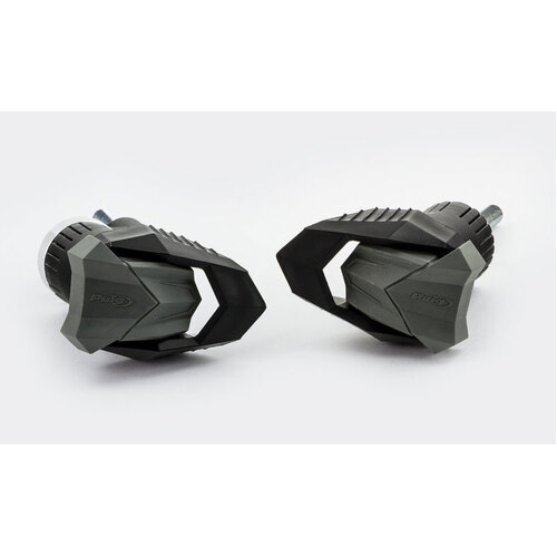 Puig Frame Sliders To Suit Aprilia Shiver/Dorsoduro (Black)