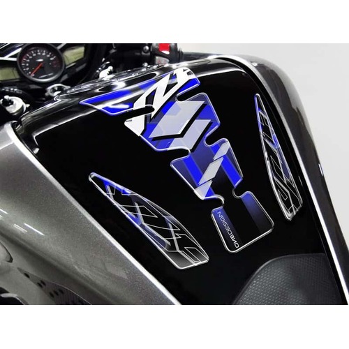 Puig Tank Pad Wings YZF (Blue)-Black