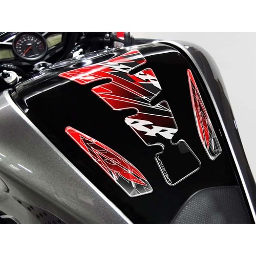 Puig Tank Pad Mod.Wings CBR (Red)-Black