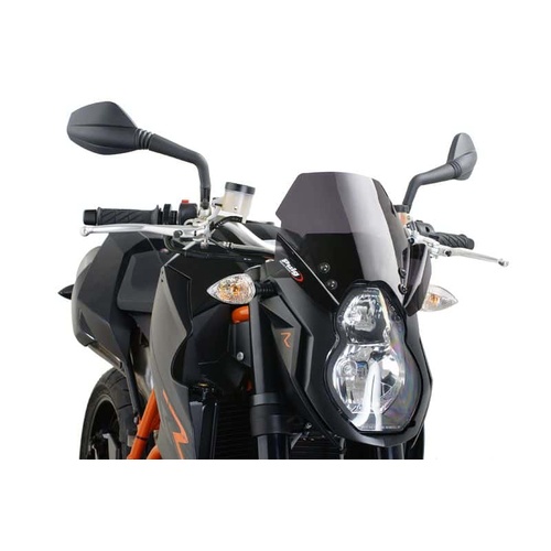 Puig Naked New Generation Sport Screen To Suit KTM 990 Superduke 2007 - 2013 (Smoke)
